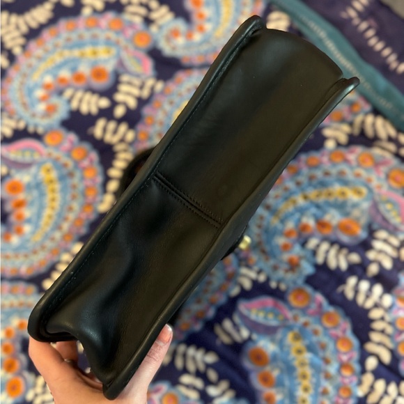 Coach Black Leather Satchel - Picture 3 of 15